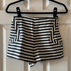 Zara Striped Shorts